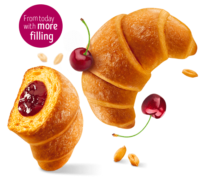 Cherry croissants Cherry croissants