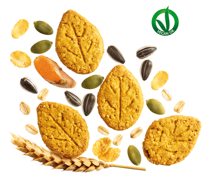 Crunchy snack with Oats, Pumpkin and Sunflower seeds Crunchy snack with Oats, Pumpkin and Sunflower seeds