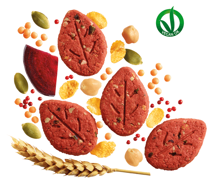 Crunchy snack with Legumes and Pumpkin seeds Crunchy snack with Legumes and Pumpkin seeds