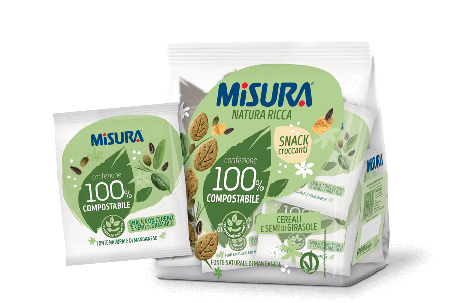 Pack Crunchy snack with Cereals and sunflower seeds Pack Crunchy snack with Cereals and sunflower seeds